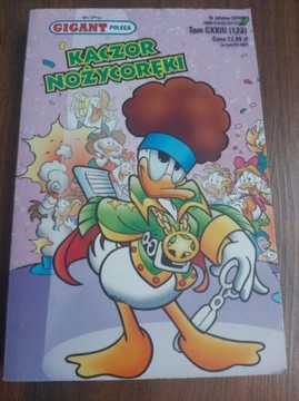 Gigant Kaczor Donald tom 123 Kaczor Nożycoręki