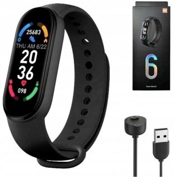 M6 OPASKA SPORT SMARTWATCH SMARTBAND ZEGAREK