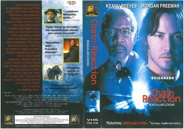 Reakcja łańcuchowa - CHAIN REACTION - Film VHS