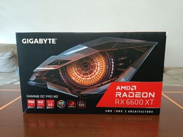 Gigabyte Radeon RX 6600 XT GAMING OC PRO 8GB GDDR6