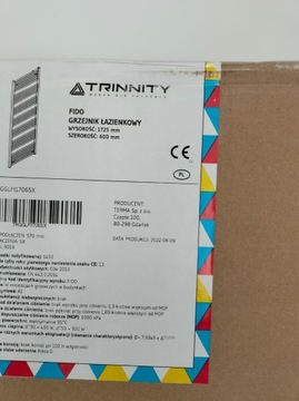 Grzejnik Łazienkowy Drabinkowy TRINITY Fido 60x172