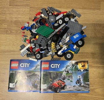 Lego City 60172 Pościg drogą leśną