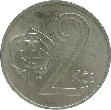 Czechosłowacja 2 koruny 1981, KM#75
