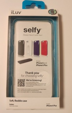 Etui do iPhone 6 plus iLuv Gelato - przezroczyste