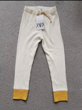 Leginsy spodnie Zara 104, 110