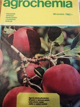 Agrochemia Wrzesień 1982 PRL Ursus Ochrona roślin