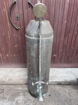 Zabytkowy/retro/vintage miedziany bojler prysznic