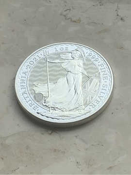 Moneta srebrna BRITANNIA 2021