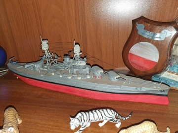 Złożony USS "Arizona" BB-39 Trumpeter 1:350