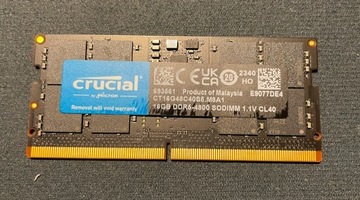 Pamięć RAM DDR5 Crucial CT16G48C40S5 16 GB