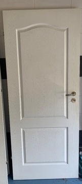 Drzwi wewnętrzne białe bez futryny