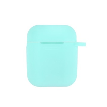 ETUI SILIKONOWE CASE SŁUCHAWKI AIRPODS - MIĘTOWY