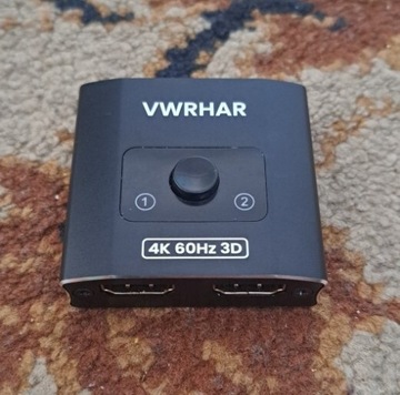 Splitter VWRHAR HW-002 HDMI 4k 60hz 3d