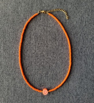 Naszyjnik choker z koralików diy