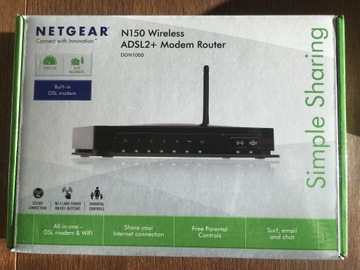 Router ADSL Netgear N150 DGN1000 ADSL2+ WiFi