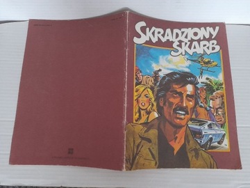 Komiks SKRADZIONY SKARB 1988 wydanie 2 WRÓBLEWSKI