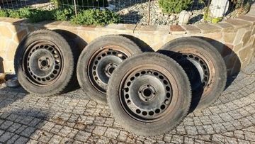 Felgi stalowe + opony zimowe 175/65 R15 