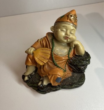 mały budda figurka kolekcjonerska vintage