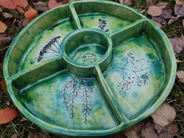 Patera na przekąski ceramika handmade