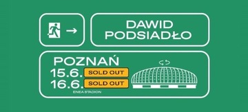 Sprzedam dwa bilety na koncert Dawida Podsiadło w Poznaniu A1/III /7 16.06