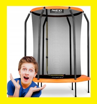 TRAMPOLINA OGRODOWA Rekreacyjna Do Domu 150cm 5ft