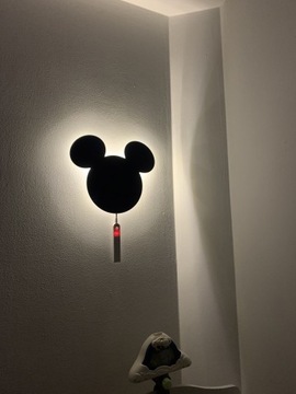 Lampka nocna z czujnikiem ruchu Mickey