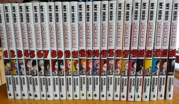 Boku no hero academia 1-24 tomy