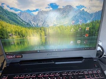 Laptop Asus gaming tuf15 rtx3050