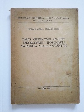 Musiał Sitko ZARYS CHEMICZNEJ ANALIZY JAKOŚCIOWEJ