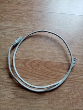 Kabel sieciowy RJ-45 UTP 5e 100cm (1m) szary