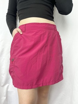 Różowe spódnico-spodenki ceratowe L