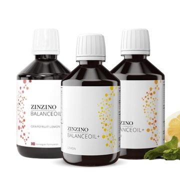 ZINZINO BALANCEOIL+ 300ml (Zestaw 3x300ml)