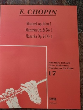 Fryderyk Chopin  Mazurek op. 24 nr 1 na flet