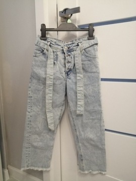 Spodnie jeansowe typu kuloty dla dziewczynki 