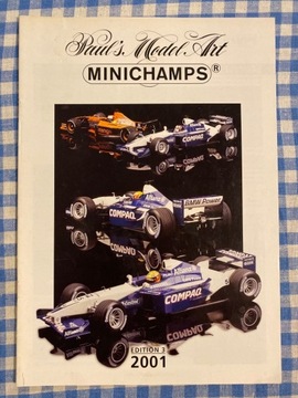 Katalog Paul’s Model Art - Minichamps - 2001