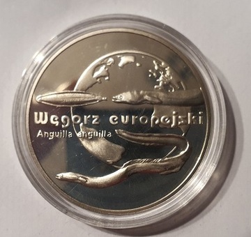 20 zł 2003 - Zwierzęta świata - Węgorz Europejski