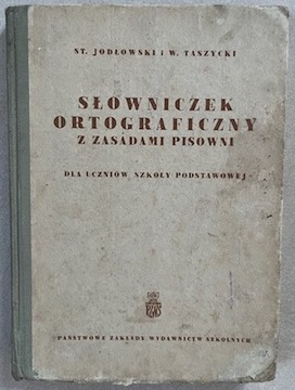 Słownik ortograficzny z zasadami pisowni