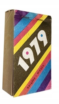 1979 rok kartka z kalendarza metryczka 1979 lata