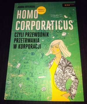 książka "Homo Corporaticus czyli przewodnik (...)"