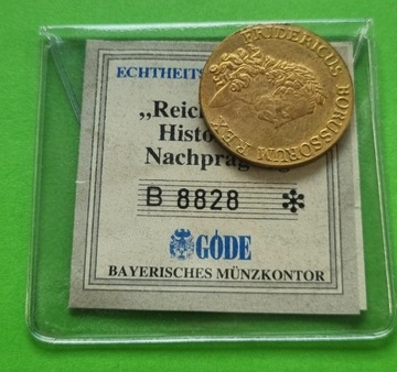 1 Reichsthaler 1786 A Replika 1991