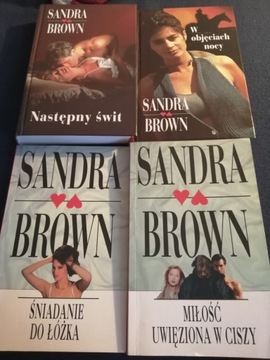 Sandra Brown 4 ksiazki