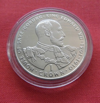 172. GIBRALTAR 1 CROWN 1993. KM 139. UNC