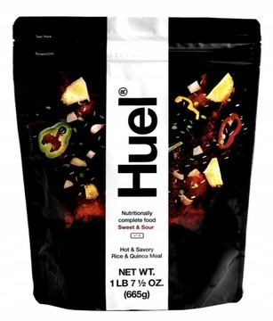 HUEL Hot & Savoury Słodko-kwaśne 7 posiłków