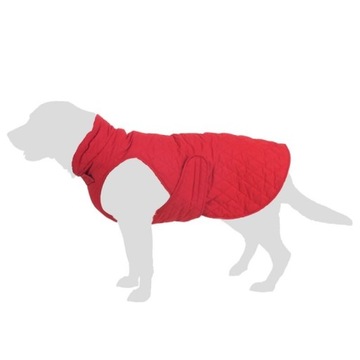 Pikowany płaszczyk dla psa - grzbiet około 30 cm 