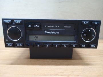 SKODA SYMPHONY kaseta radio samochodowe KOD SuperB