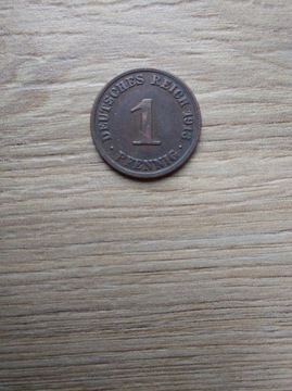 Niemcy 1 pfennig 1913 stan +II