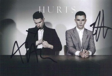 Hurts - autograf