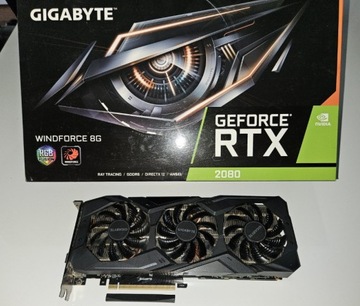 RTX 2080 WindForce Gigabyte 8GB GDDR6 