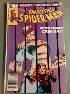 Amazing Spider-Man #219 (Marvel 1981) Frank Miller