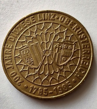 AUSTRIA 20 Schilling 1985 okołoMENNICZA 